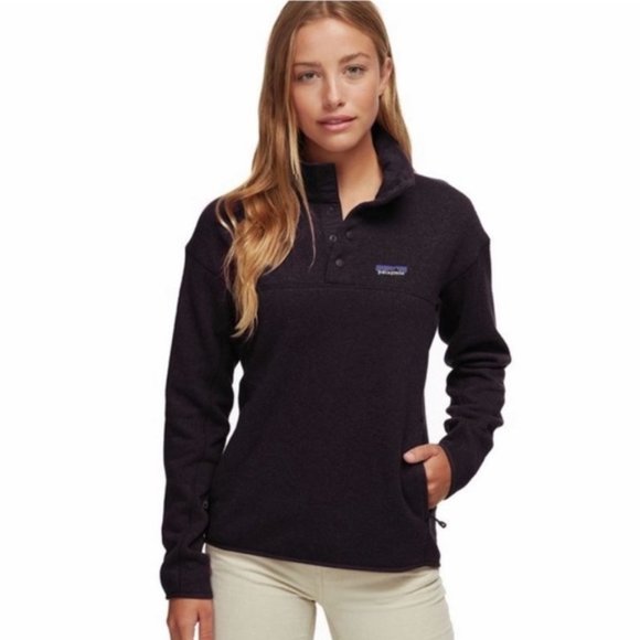 Patagonia Tops - Patagonia Lightweight Better Sweater Marsupial Pullover Black Medium